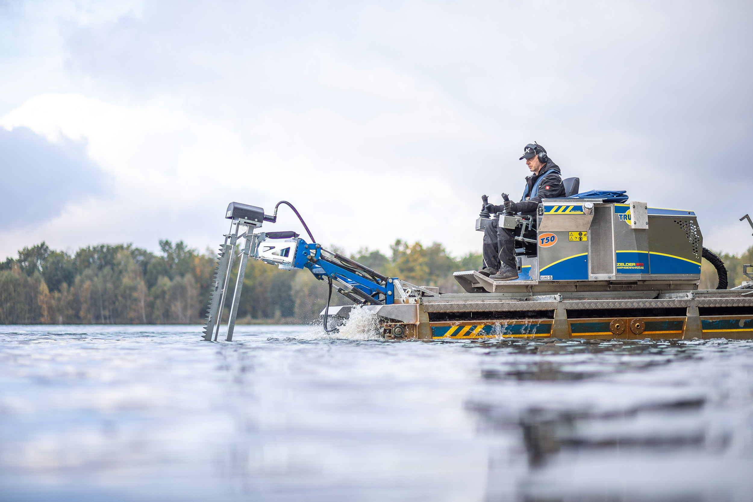 Livestock watering area cleanup